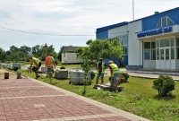 В Краснодарском крае благоустраивают общественные территории благодаря нацпроекту «Жилье и городская среда»