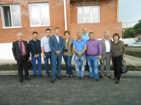 Рабочая поездка представителя ЦОК в Черноморское городское поселение по вопросам переселения граждан из аварийного жилья