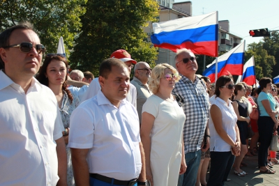 Андрей Зайцев: «Флаг Российской Федерации – символ мощи и единства нашей страны»